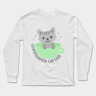 Constellation Cat Cafe: Classic Logo Long Sleeve T-Shirt